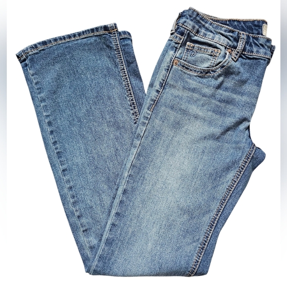 Rock & Roll Girls Bootcut jeans, with adjustable elastic waistband, size 16 - Picture 4 of 12